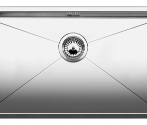 Blanсo ZEROX 700-U нерж.сталь зеркальная полировка с отв. арм. InFino