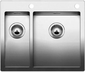 Blanсo CLARON 340/180-IF/А нерж.сталь зеркальная полировка с  кл.-авт. InFino и управлением PushControl