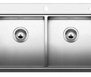 Blanсo CLARON 400/400-IF/А нерж.сталь зеркальная полировка с  кл.-авт. InFino и управлением PushControl