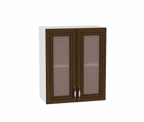 Шкаф верхний с 2-мя остекленными дверцами Кантри