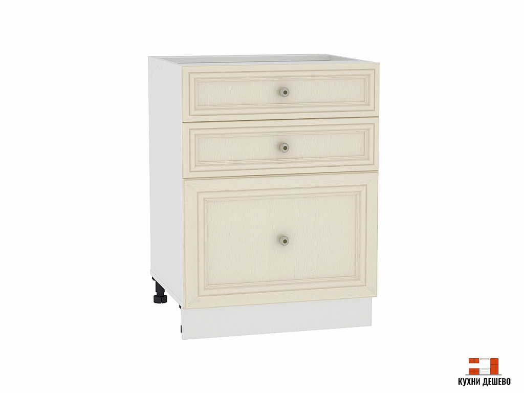 Шкаф нижний с 3-мя ящиками Кантри