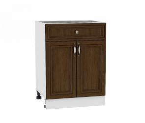 Шкаф нижний с 2-мя дверцами и ящиком Кантри