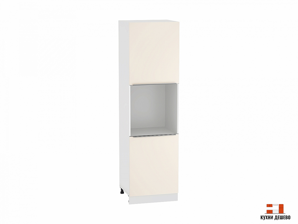 Шкаф пенал под бытовую технику с 2-мя дверцами Изабелла 600