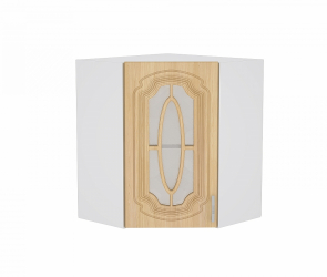 Шкаф верхний угловой остекленный Нант