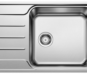 Blanсo LEMIS XL 6S-IF Compact полированная нерж.сталь с клапаном-автоматом