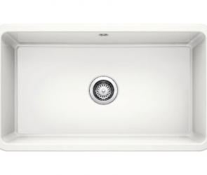 Blanсo VILLAE Single керамика глянцевый белый