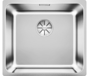 Blanсo SOLIS 450-U нерж.сталь полированная с отв. арм. InFino®