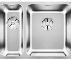 Blanсo SOLIS 340/180-U чаша справа нерж.сталь полированная с отв. арм. InFino®