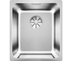 Blanсo SOLIS 340-IF нерж.сталь полированная с отв. арм. InFino®