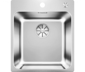 Blanсo SOLIS 400-IF/A нерж.сталь полированная с отв. арм. InFino®