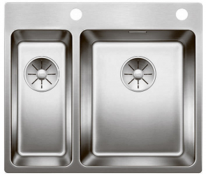 Blanсo ANDANO 340/180-IF-A нерж. сталь зеркальная полировка с кл.-авт. PushControl