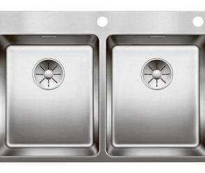 Blanсo ANDANO 340/340-IF-A нерж. сталь зеркальная полировка с кл.-авт.  PushControl