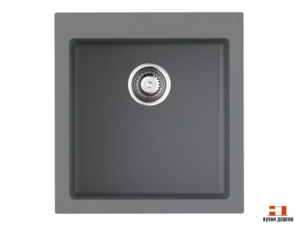 Omoikiri Bosen 47-GR Tetogranit/leningrad grey