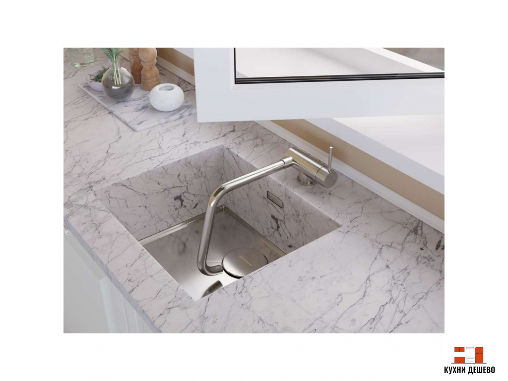 Omoikiri Kasen 53-INT-LG нерж.сталь/светлое золото