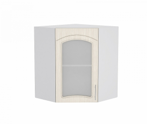 Шкаф верхний угловой остекленный Чили