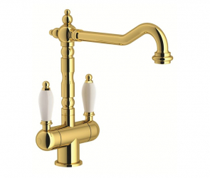 Franke Old England 2 ручки золото