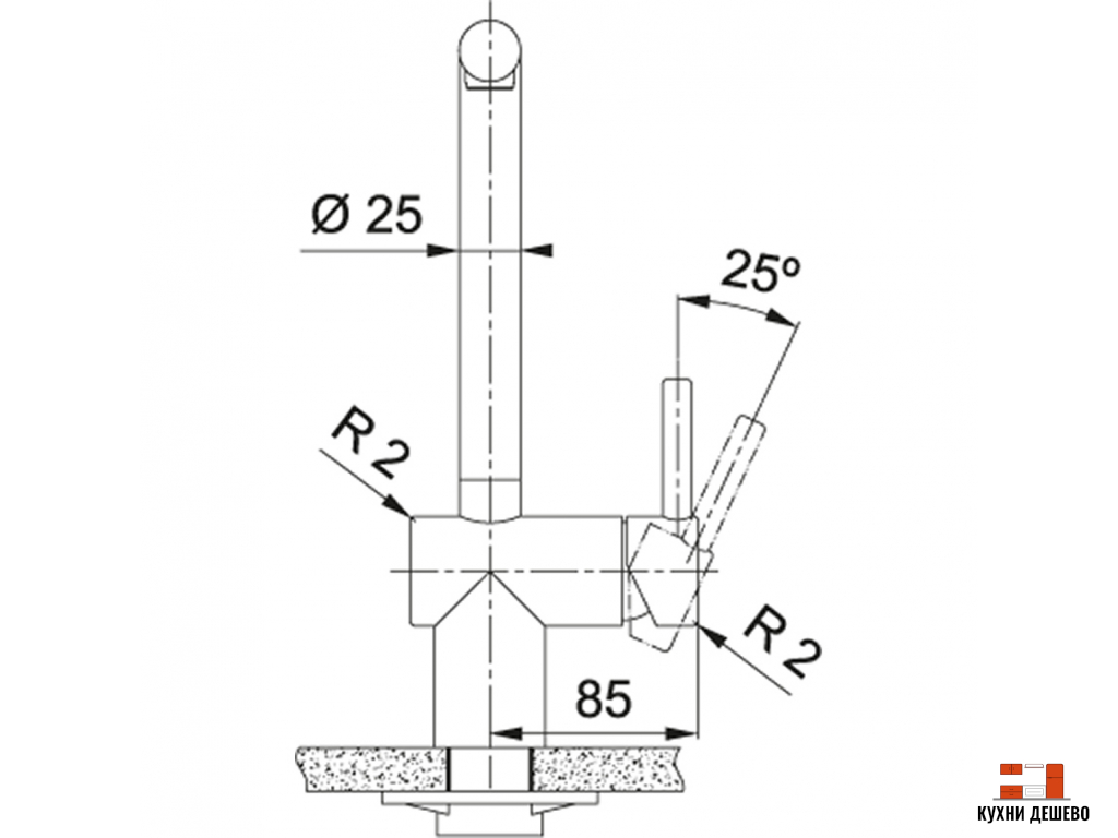 Franke Atlas Neo черный