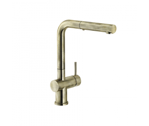 Franke Active Plus античное золото с выдвижным шлангом