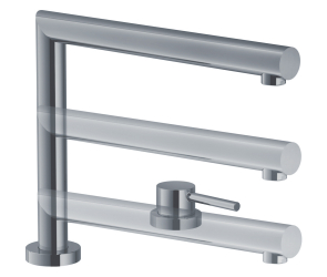 Franke Active Window Поворотный излив Оптика нержавеющей стали