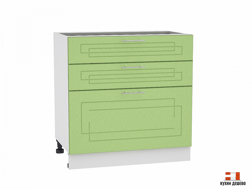 Шкаф нижний с 3-мя ящиками Эрфурт