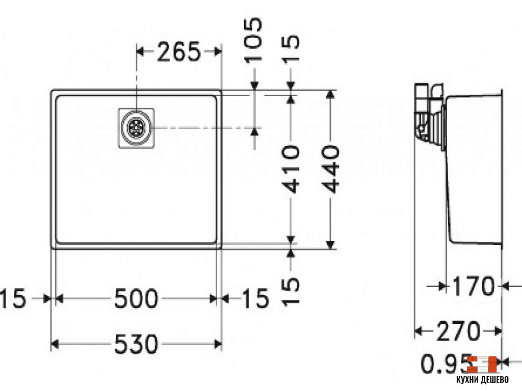 Franke CENTINOX CMX 110-50