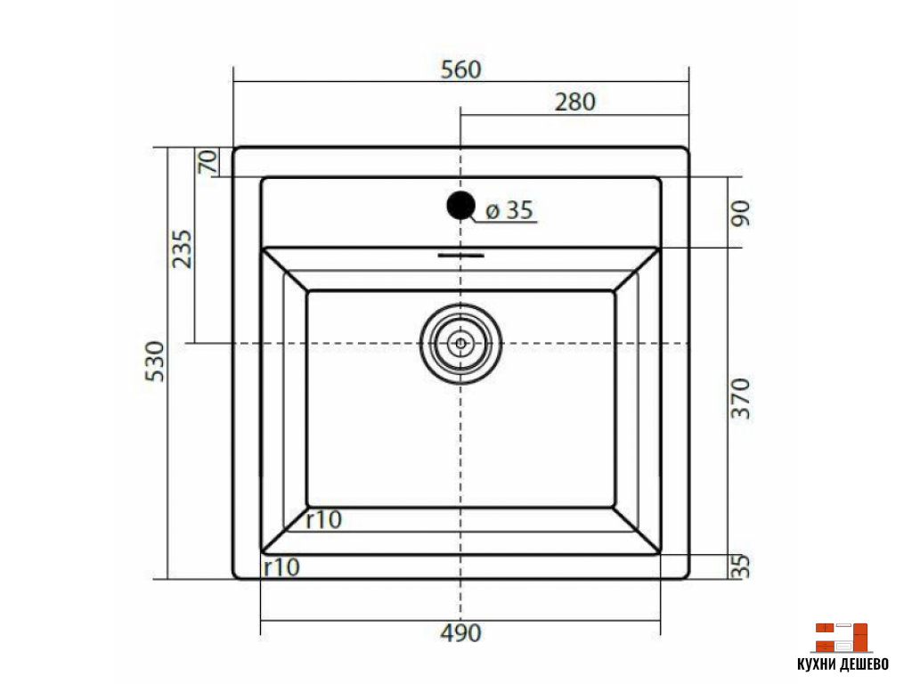 Franke SIRIUS SID 610 3,5 полярный белый