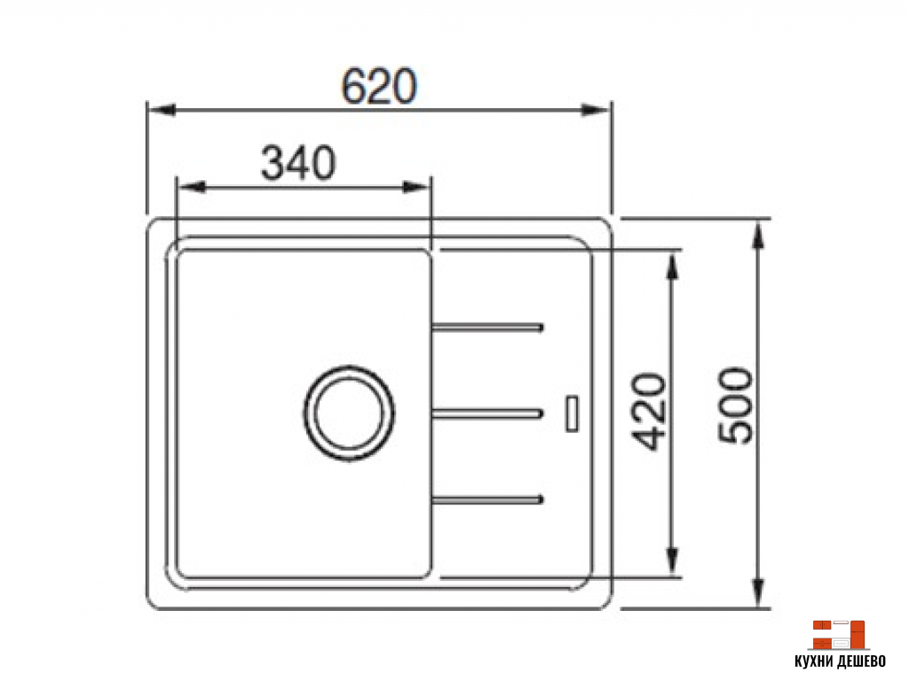 Franke BASIS BFG 611C сахара