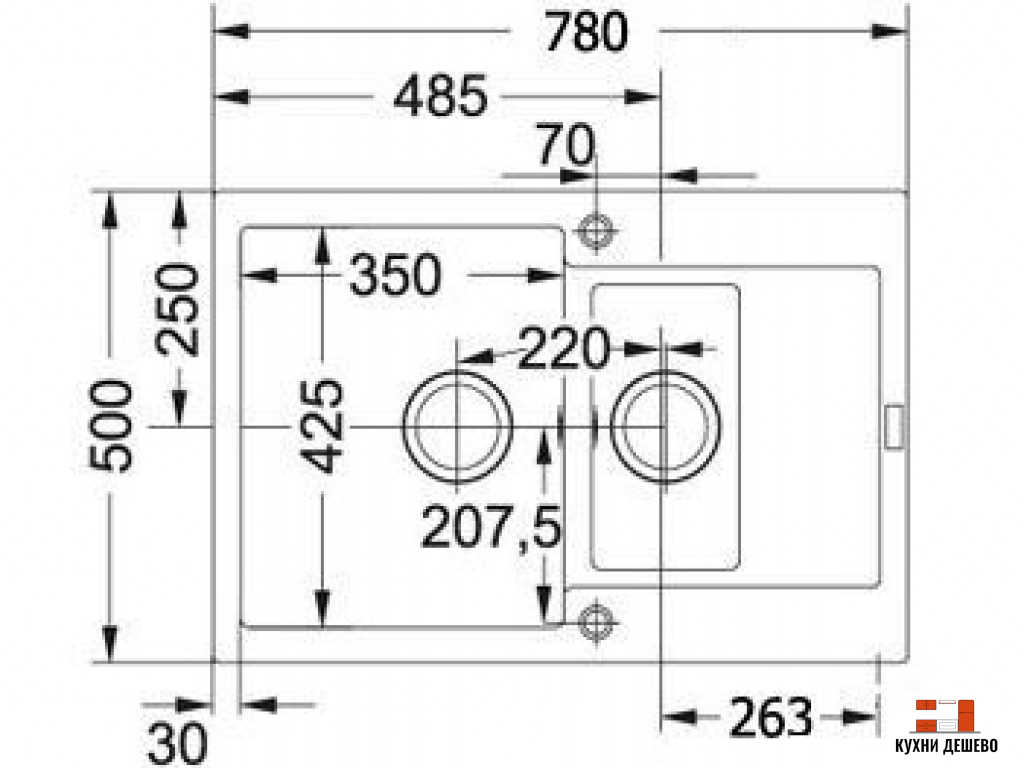 Franke MARIS MRG 651-78 сахара