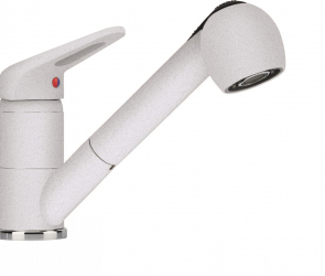 Franke NOVARA PLUS с выдвижным шлангом белый