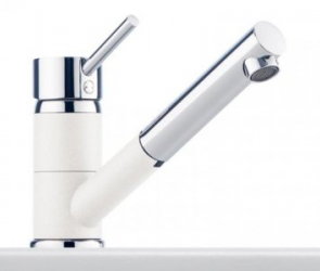 Franke SINTA белый с выдвижным шлангом