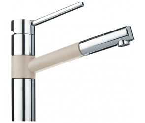 Franke Landy с выдвижным шлангом хром/сахара