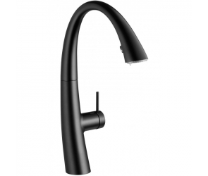 Franke KWC Zoe однорычажный чёрный матовый