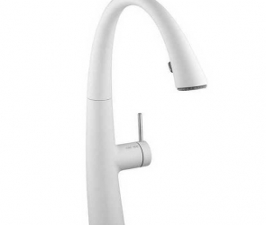 Franke KWC Zoe однорычажный с подсветкой белый