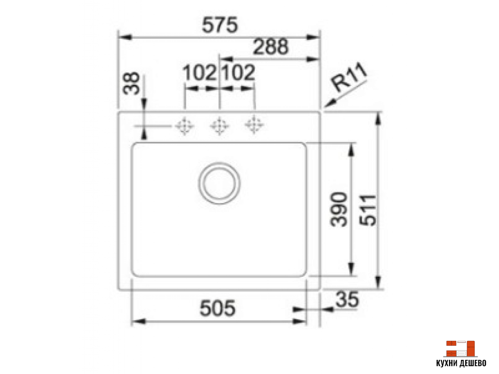 Franke MARIS MRG 210-58 белый