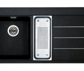 Franke MYTHOS MTF 651-100 чаша слева оникс