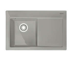 Franke MYTHOS MTK 611-78 чаша слева жемчужно-серый