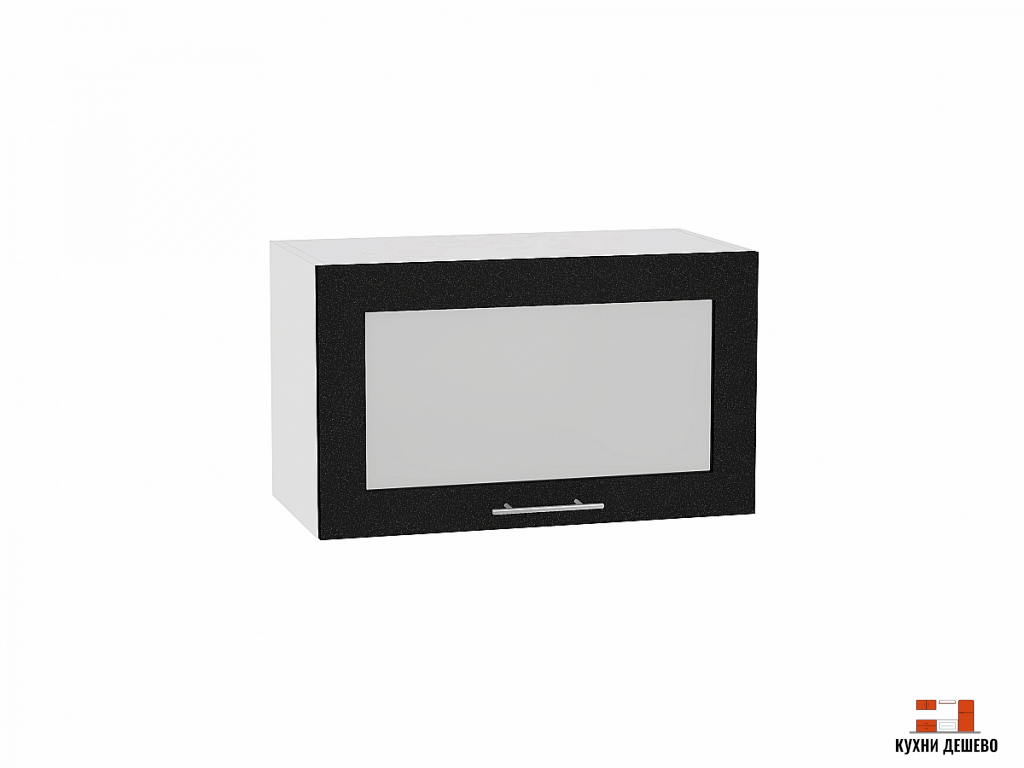 Шкаф верхний горизонтальный остекленный Рейн