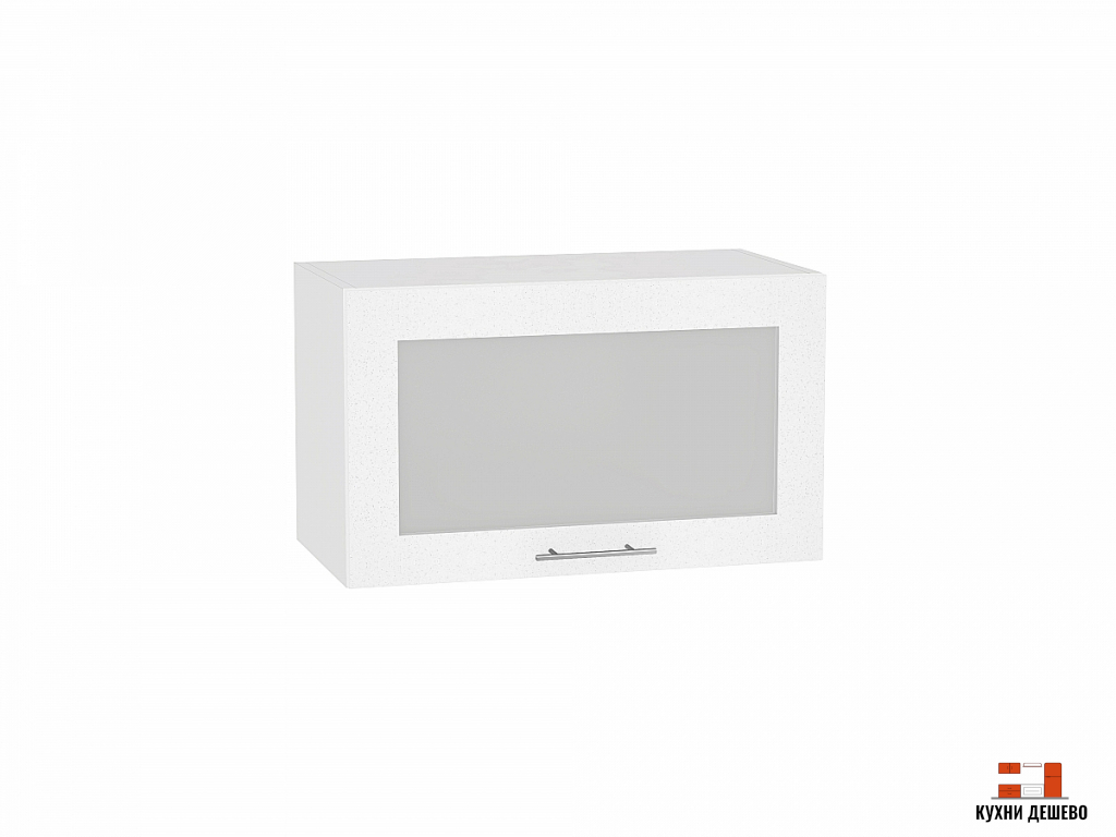 Шкаф верхний горизонтальный остекленный Рейн