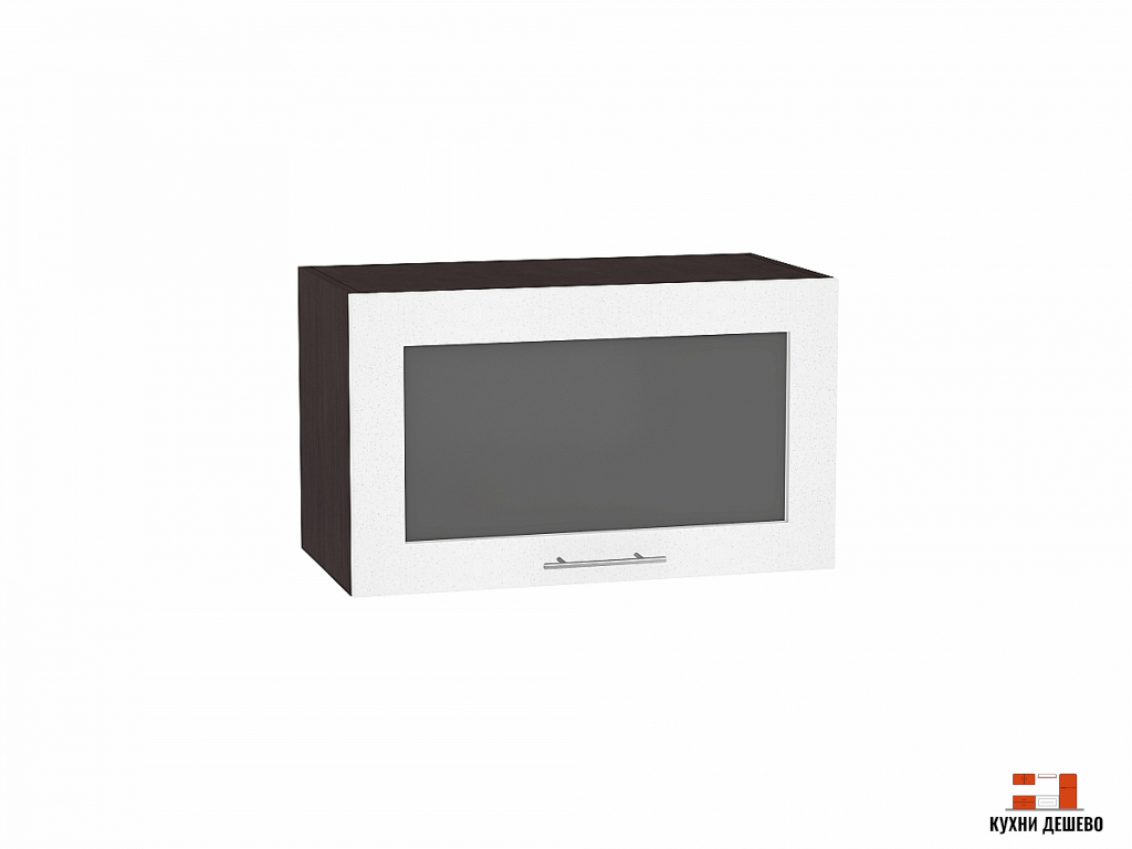 Шкаф верхний горизонтальный остекленный Рейн