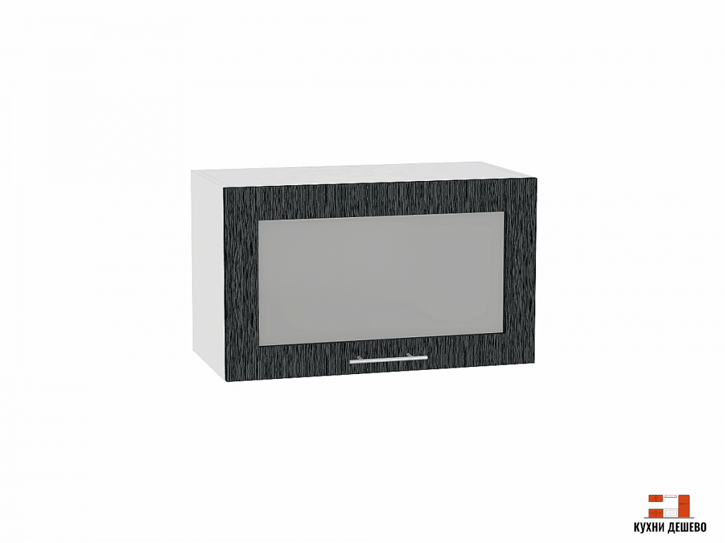 Шкаф верхний горизонтальный остекленный Рейн