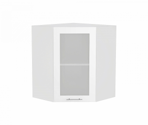 Шкаф верхний угловой остекленный Рейн