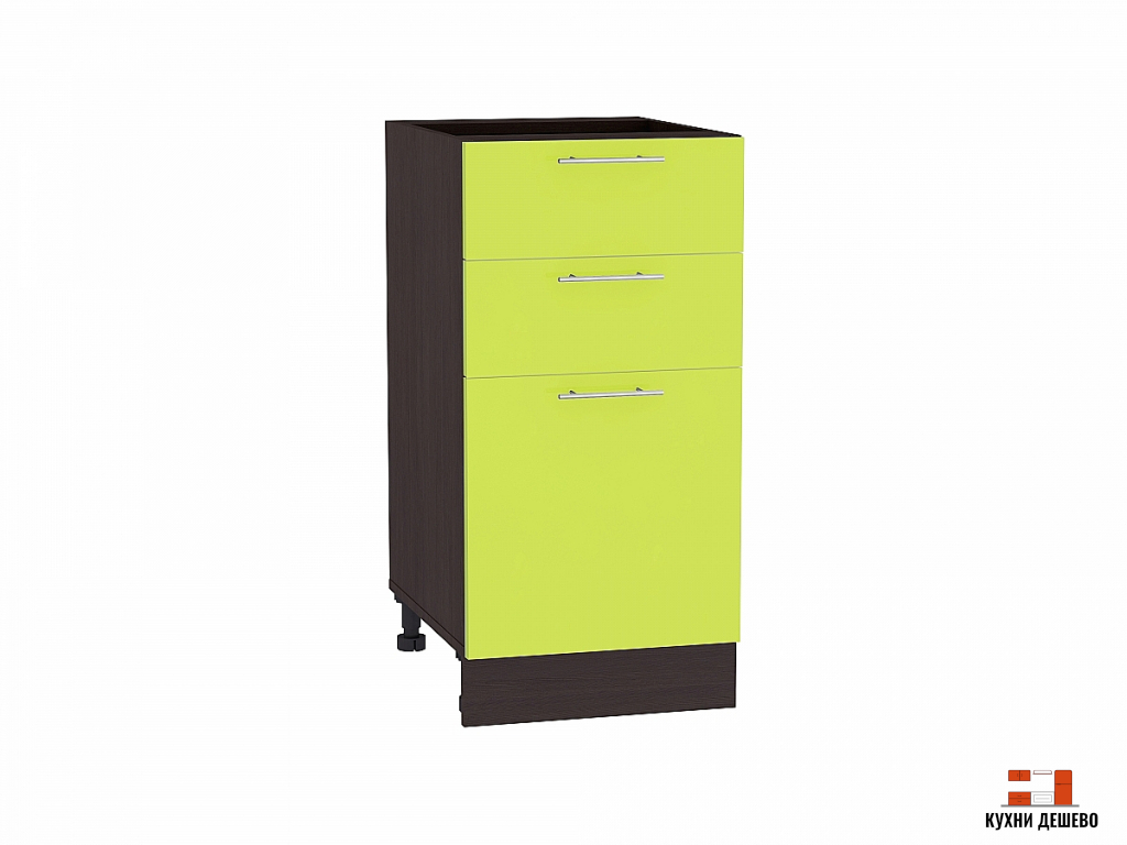 Шкаф нижний с 3-мя ящиками Рейн