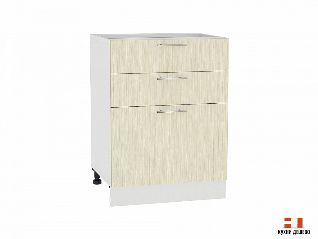 Шкаф нижний с 3-мя ящиками Рейн