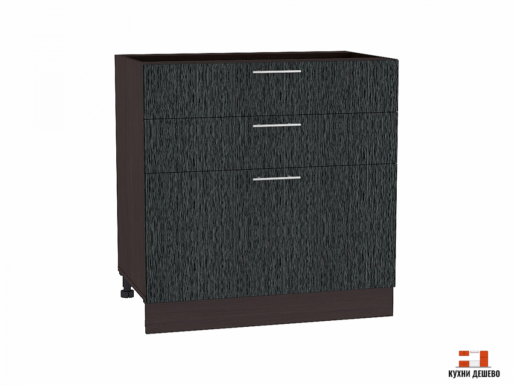 Шкаф нижний с 3-мя ящиками Рейн