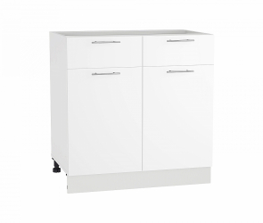 Шкаф нижний с 2-мя дверцами и 2-мя ящиками Рейн