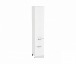 Шкаф пенал с 1-ой дверцей и 2-мя ящиками Рейн 400 (для верхних шкафов высотой 720)