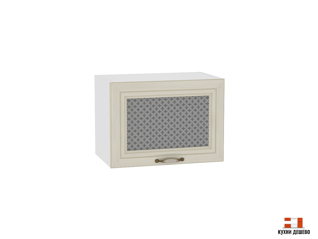 Шкаф верхний горизонтальный остекленный Кантри