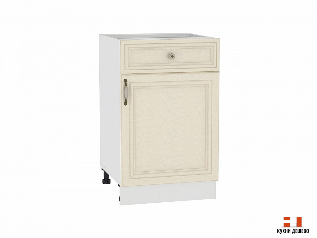 Шкаф нижний с 1-ой дверцей и ящиком Кантри