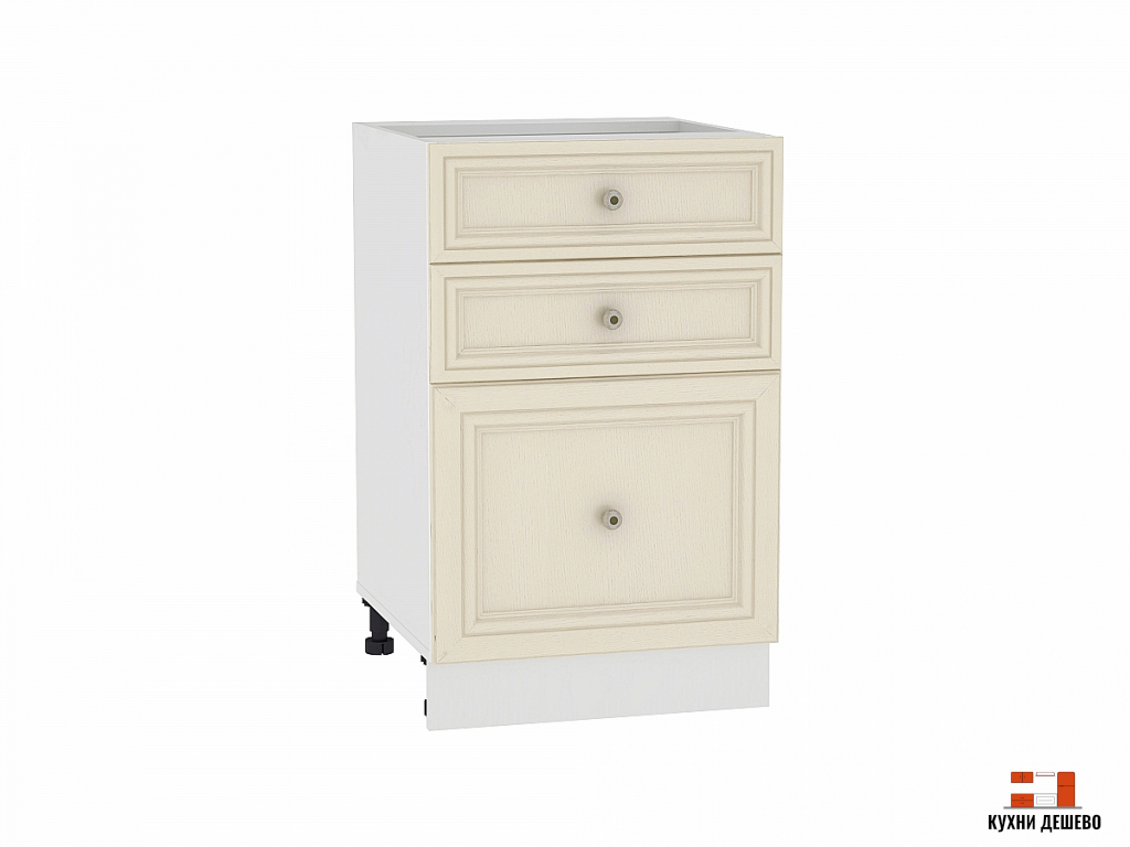 Шкаф нижний с 3-мя ящиками Кантри