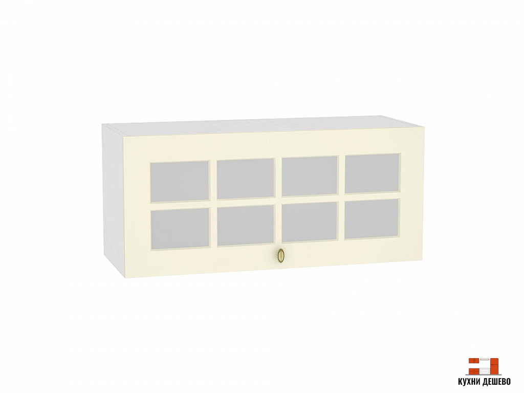 Шкаф верхний горизонтальный остекленный Эстет